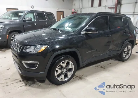 2020 Jeep Compass Limited 4X4 из США, поврежденный, VIN 3C4NJDCB7LT240340